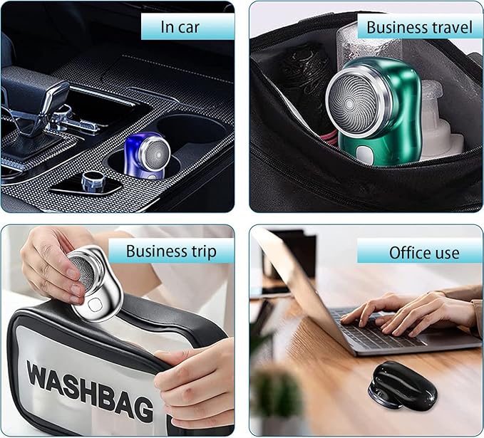 TrimX – Mini Portable Electric Shaver for Unisex