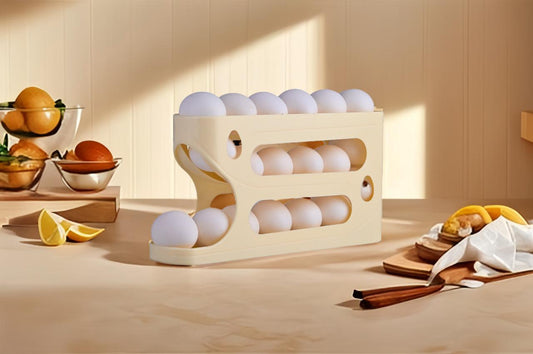 Egg Roll – 3-Layer Rolling Egg Dispenser | 18–24 Eggs