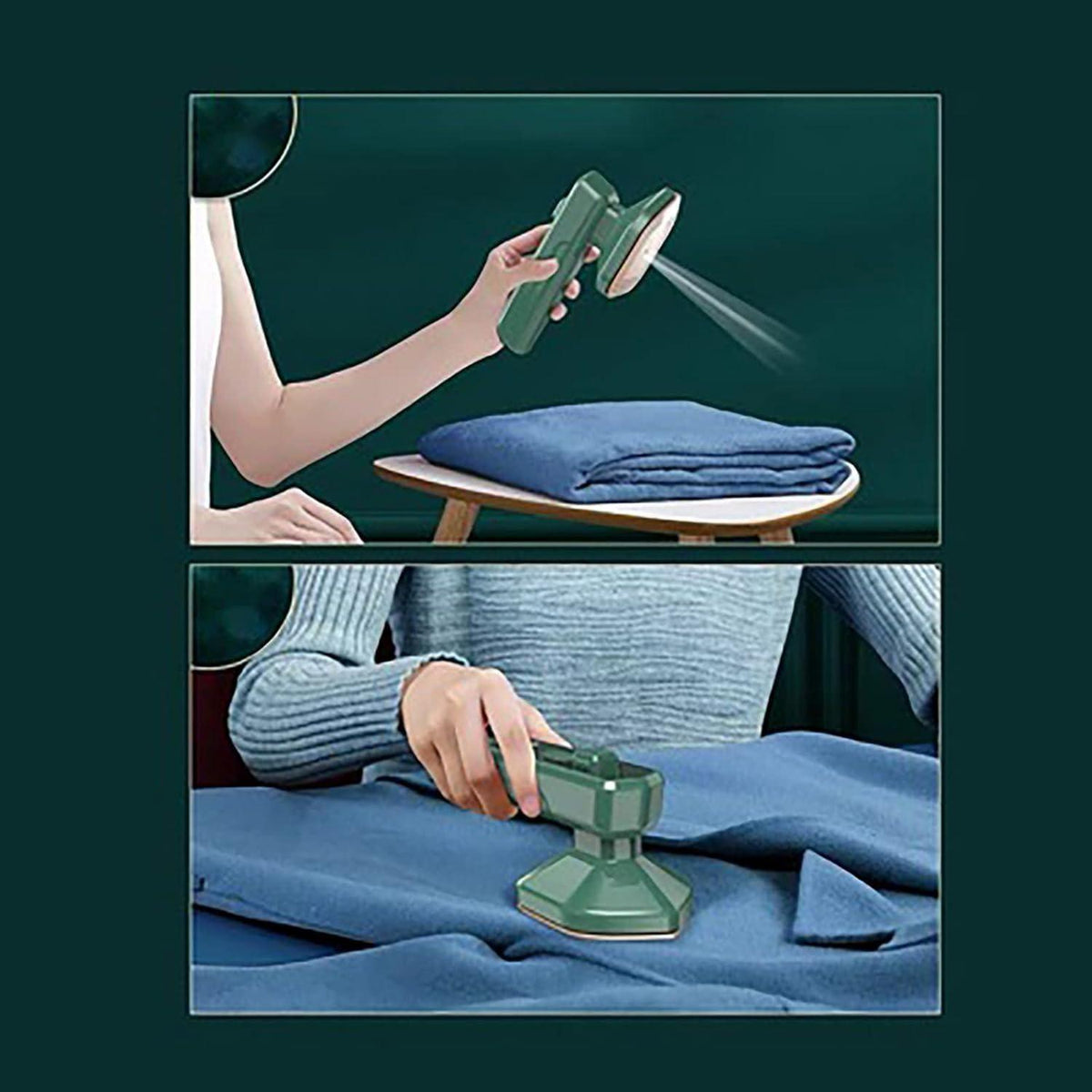 SteamPress – Portable Travel Garment Steamer