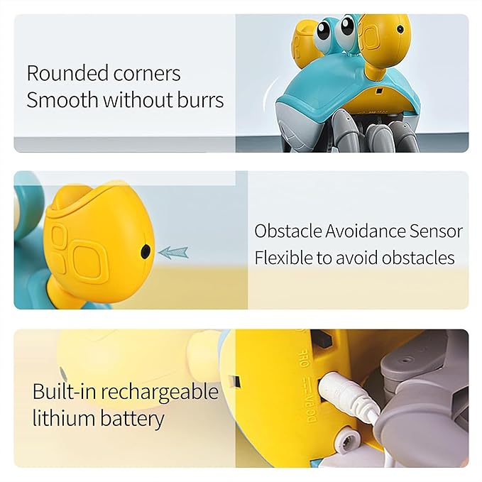 Crawling Crab – Musical LED Baby Toy